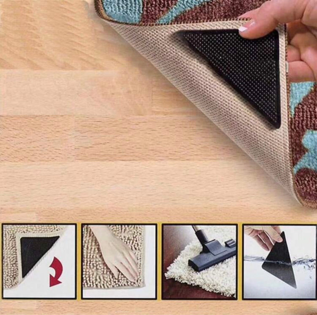 SureStay Anti-Slip Rug Gripping Pads